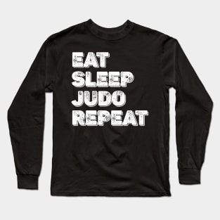 Eat Sleep Judo Repeat Essential Long Sleeve T-Shirt